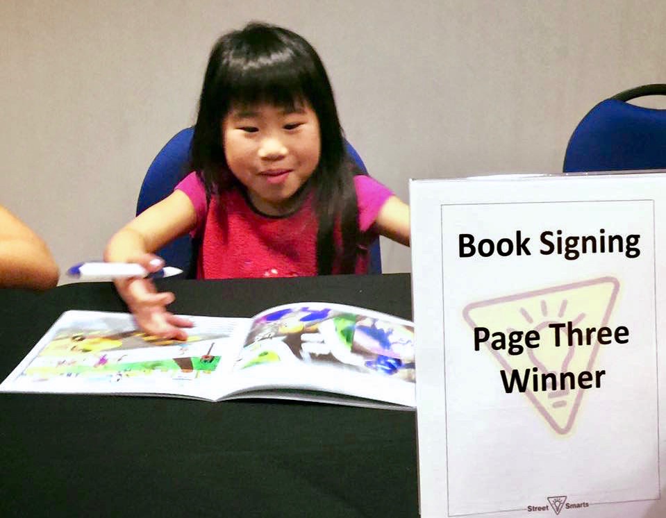 Sage Lu Book Signing - Street Smart Art Competition